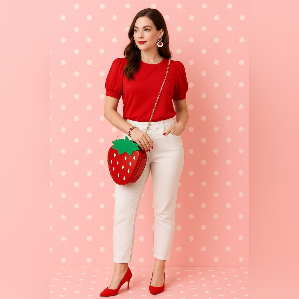 Strawberry Bag - Picture 2 of 4